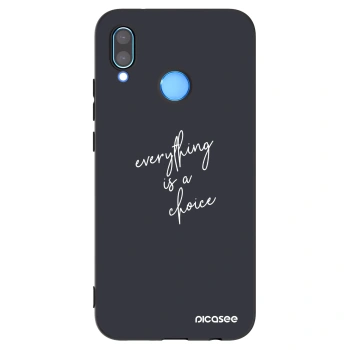 Picasee silikónový čierny obal pre Huawei P20 Lite - Všetko je na tebe