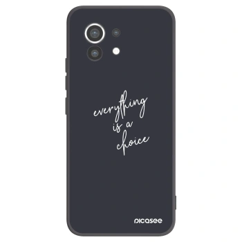 Picasee silikónový čierny obal pre Xiaomi Mi 11 - Všetko je na tebe