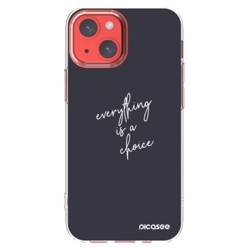 Picasee silikónový prehľadný obal pre Apple iPhone 13 mini - Všetko je na tebe
