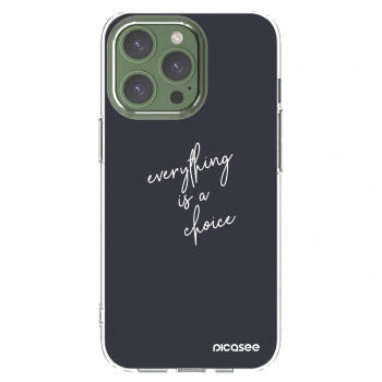 Picasee silikónový prehľadný obal pre Apple iPhone 13 Pro - Všetko je na tebe