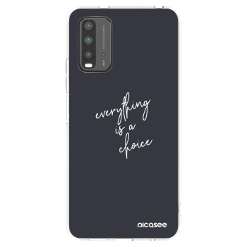 Picasee silikónový čierny obal pre Xiaomi Redmi 9T - Všetko je na tebe