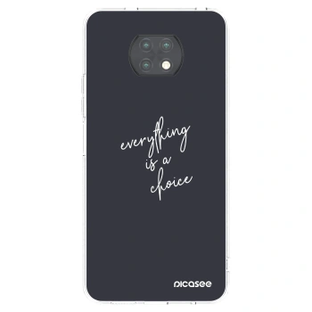Picasee silikónový prehľadný obal pre Xiaomi Redmi Note 9T - Všetko je na tebe