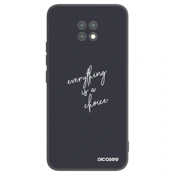 Picasee silikónový čierny obal pre Xiaomi Redmi Note 9T - Všetko je na tebe