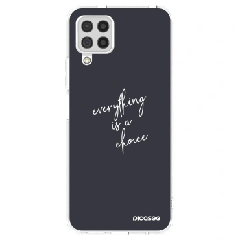 Picasee silikónový prehľadný obal pre Samsung Galaxy A22 A225F 4G - Všetko je na tebe