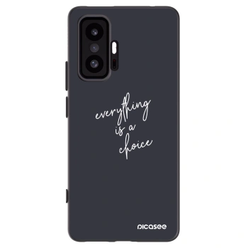 Picasee silikónový čierny obal pre Xiaomi 11T - Všetko je na tebe
