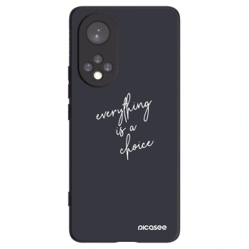 Picasee silikónový čierny obal pre Honor 50 5G - Všetko je na tebe