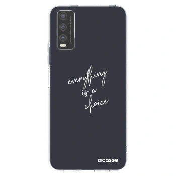 Picasee silikónový prehľadný obal pre Vivo Y20s - Všetko je na tebe