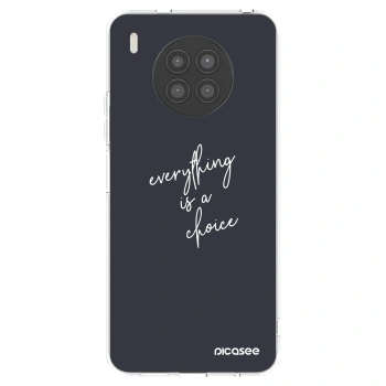 Picasee silikónový prehľadný obal pre Huawei Nova 8i - Všetko je na tebe