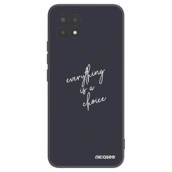 Picasee silikónový čierny obal pre Realme 8i - Všetko je na tebe