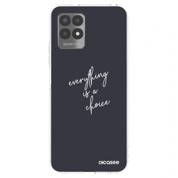 Picasee silikónový prehľadný obal pre Realme 8i - Všetko je na tebe
