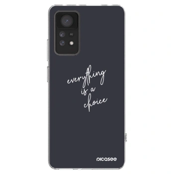 Picasee silikónový prehľadný obal pre Xiaomi Redmi Note 11 Pro - Všetko je na tebe