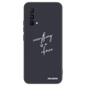 Picasee silikónový čierny obal pre Realme GT Master Edition 5G - Všetko je na tebe