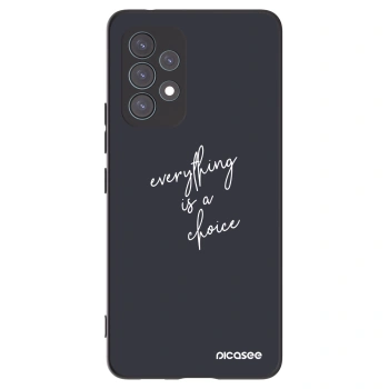 Picasee silikónový čierny obal pre Samsung Galaxy A53 5G A536 - Všetko je na tebe
