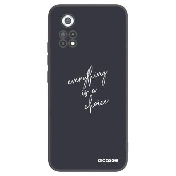 Picasee silikónový čierny obal pre Xiaomi Poco X4 Pro 5G - Všetko je na tebe