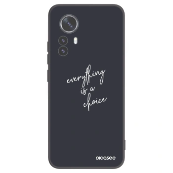 Picasee silikónový čierny obal pre Xiaomi 12 Pro - Všetko je na tebe