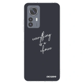 Picasee silikónový prehľadný obal pre Xiaomi 12 Pro - Všetko je na tebe