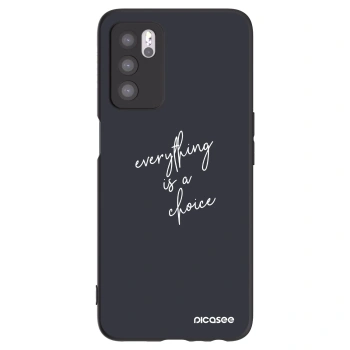 Picasee silikónový čierny obal pre OPPO A16s - Všetko je na tebe