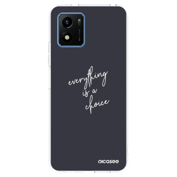 Picasee silikónový prehľadný obal pre Vivo Y01 - Všetko je na tebe