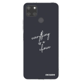 Picasee silikónový prehľadný obal pre Realme C21Y - Všetko je na tebe
