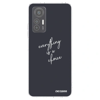 Picasee silikónový prehľadný obal pre Xiaomi 12 Lite - Všetko je na tebe