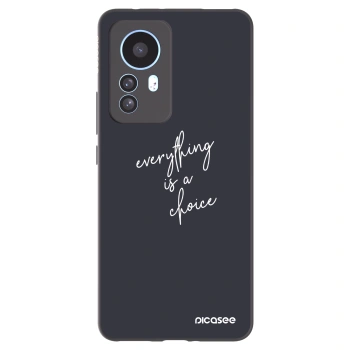 Picasee silikónový čierny obal pre Xiaomi 12T - Všetko je na tebe