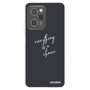Picasee silikónový prehľadný obal pre Xiaomi Poco X5 Pro - Všetko je na tebe