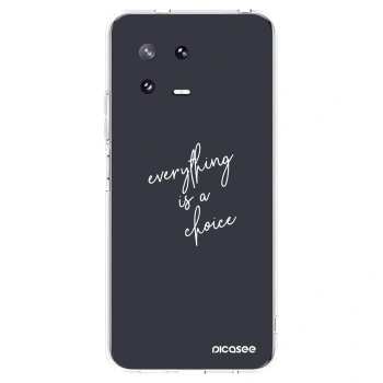 Picasee silikónový prehľadný obal pre Xiaomi 13 Pro - Všetko je na tebe