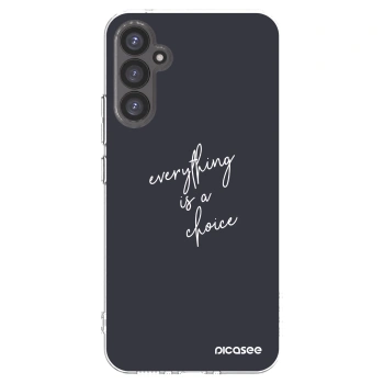 Picasee silikónový prehľadný obal pre Samsung Galaxy A34 5G A346B - Všetko je na tebe
