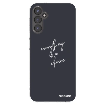Picasee silikónový prehľadný obal pre Samsung Galaxy A14 5G A146P - Všetko je na tebe