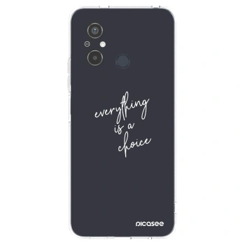 Picasee silikónový prehľadný obal pre Xiaomi Redmi 12C - Všetko je na tebe