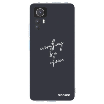 Picasee silikónový prehľadný obal pre Xiaomi Redmi Note 12S - Všetko je na tebe