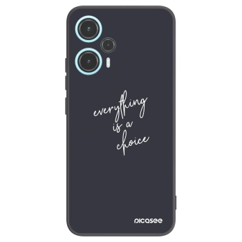 Picasee silikónový čierny obal pre Xiaomi Poco F5 - Všetko je na tebe