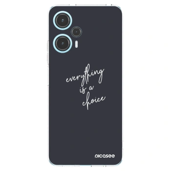 Picasee silikónový prehľadný obal pre Xiaomi Poco F5 - Všetko je na tebe