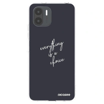 Picasee silikónový prehľadný obal pre Xiaomi Redmi A2 - Všetko je na tebe