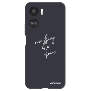 Picasee silikónový čierny obal pre Honor 90 Lite 5G - Všetko je na tebe