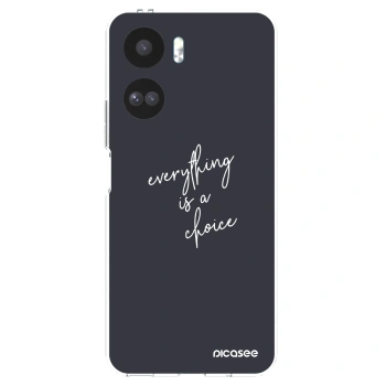 Picasee silikónový prehľadný obal pre Honor 90 Lite 5G - Všetko je na tebe