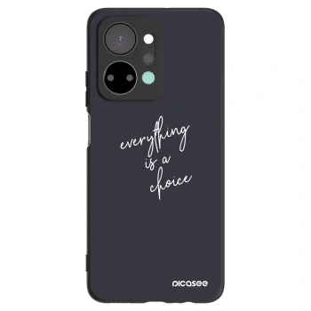 Picasee silikónový čierny obal pre Honor X7a - Všetko je na tebe