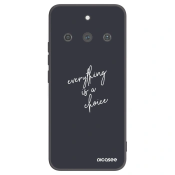 Picasee silikónový čierny obal pre Realme 11 Pro+ - Všetko je na tebe