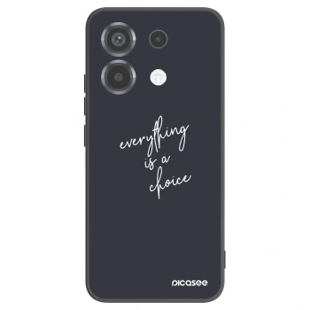 Picasee silikónový čierny obal pre Xiaomi Poco X6 - Všetko je na tebe