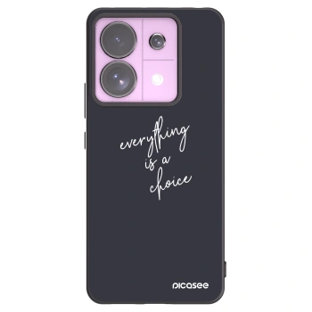 Picasee silikónový čierny obal pre Xiaomi Redmi Note 13 Pro 5G - Všetko je na tebe