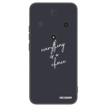 Picasee silikónový čierny obal pre Honor Magic6 Lite 5G - Všetko je na tebe