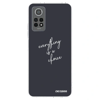 Picasee silikónový prehľadný obal pre Xiaomi Redmi Note 12 Pro 4G - Všetko je na tebe