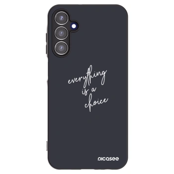 Picasee silikónový čierny obal pre Samsung Galaxy A15 A155F 4G - Všetko je na tebe