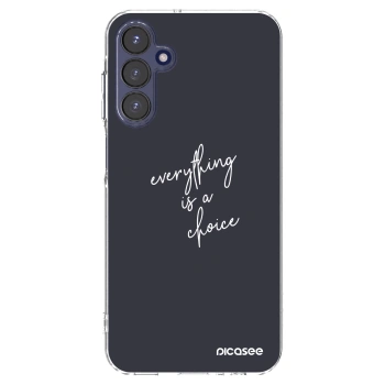 Picasee silikónový prehľadný obal pre Samsung Galaxy A15 A155F 4G - Všetko je na tebe