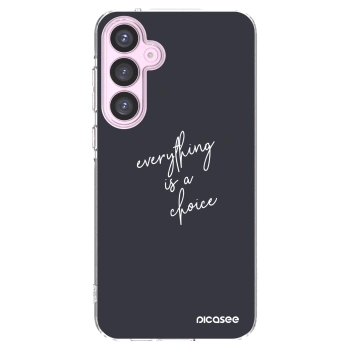 Picasee silikónový prehľadný obal pre Samsung Galaxy A55 5G A556B - Všetko je na tebe