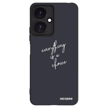 Picasee silikónový čierny obal pre Xiaomi Redmi 13C 5G - Všetko je na tebe