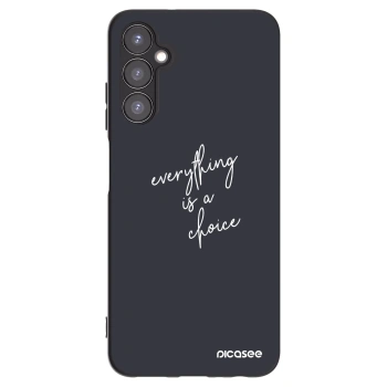 Picasee silikónový čierny obal pre Samsung Galaxy A05s A057G - Všetko je na tebe