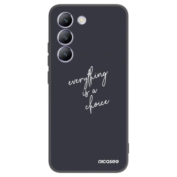 Picasee silikónový čierny obal pre Vivo V40 SE 5G - Všetko je na tebe