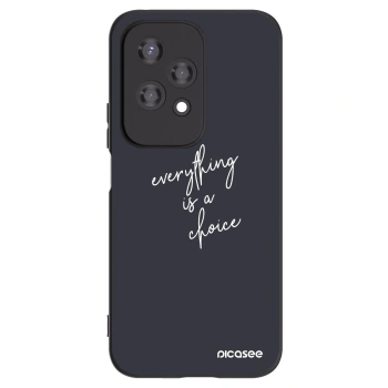 Picasee silikónový čierny obal pre Honor 200 Lite - Všetko je na tebe