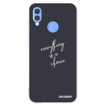 Picasee silikónový prehľadný obal pre Honor 10 Lite - Všetko je na tebe